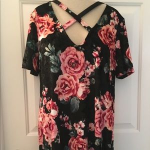 First Love Velour Dress